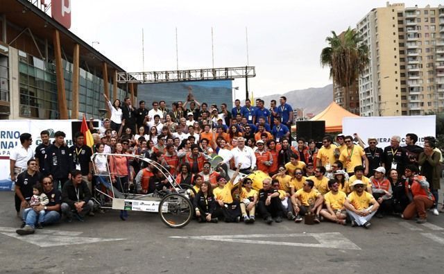 Participantes de la Carrera Solar Atacama 2016